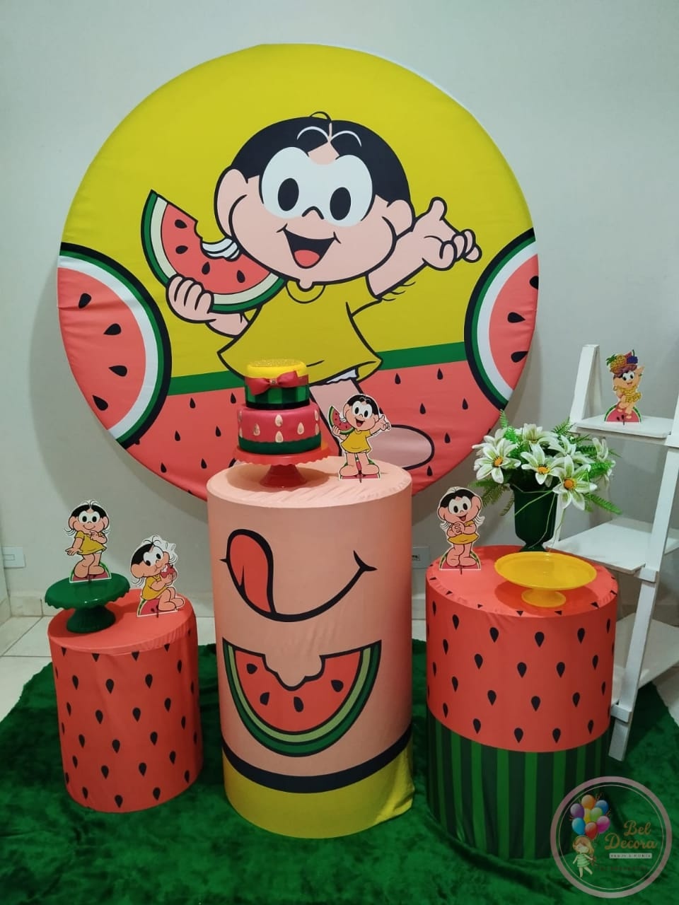 Kit Magali Com Escada - Bel Decora Pegue e Monte