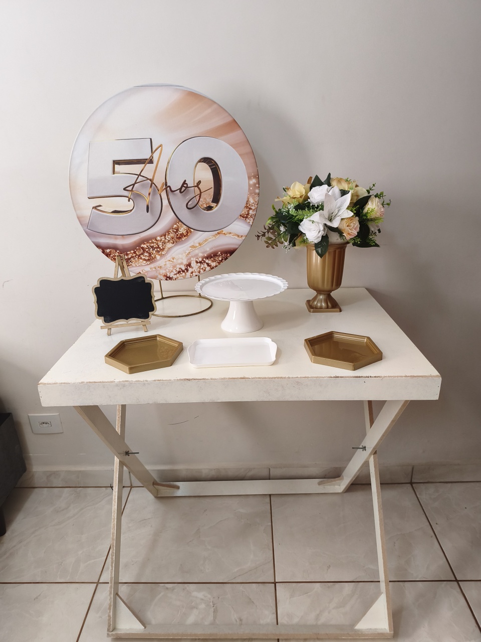 Mini Kit 50 Anos - Bel Decora Pegue e Monte