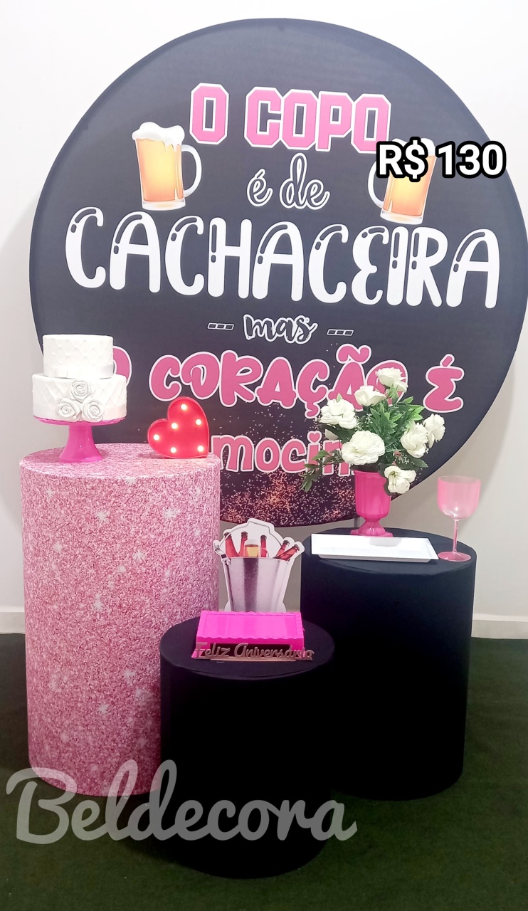 Kit Copo de Cachaceira - Bel Decora Pegue e Monte
