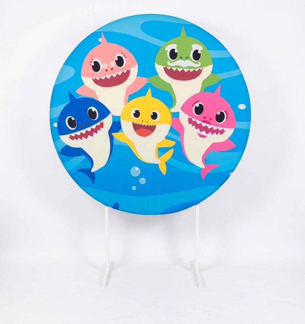 Capa Painel 1,5 Baby Shark - Bel Decora Pegue e Monte