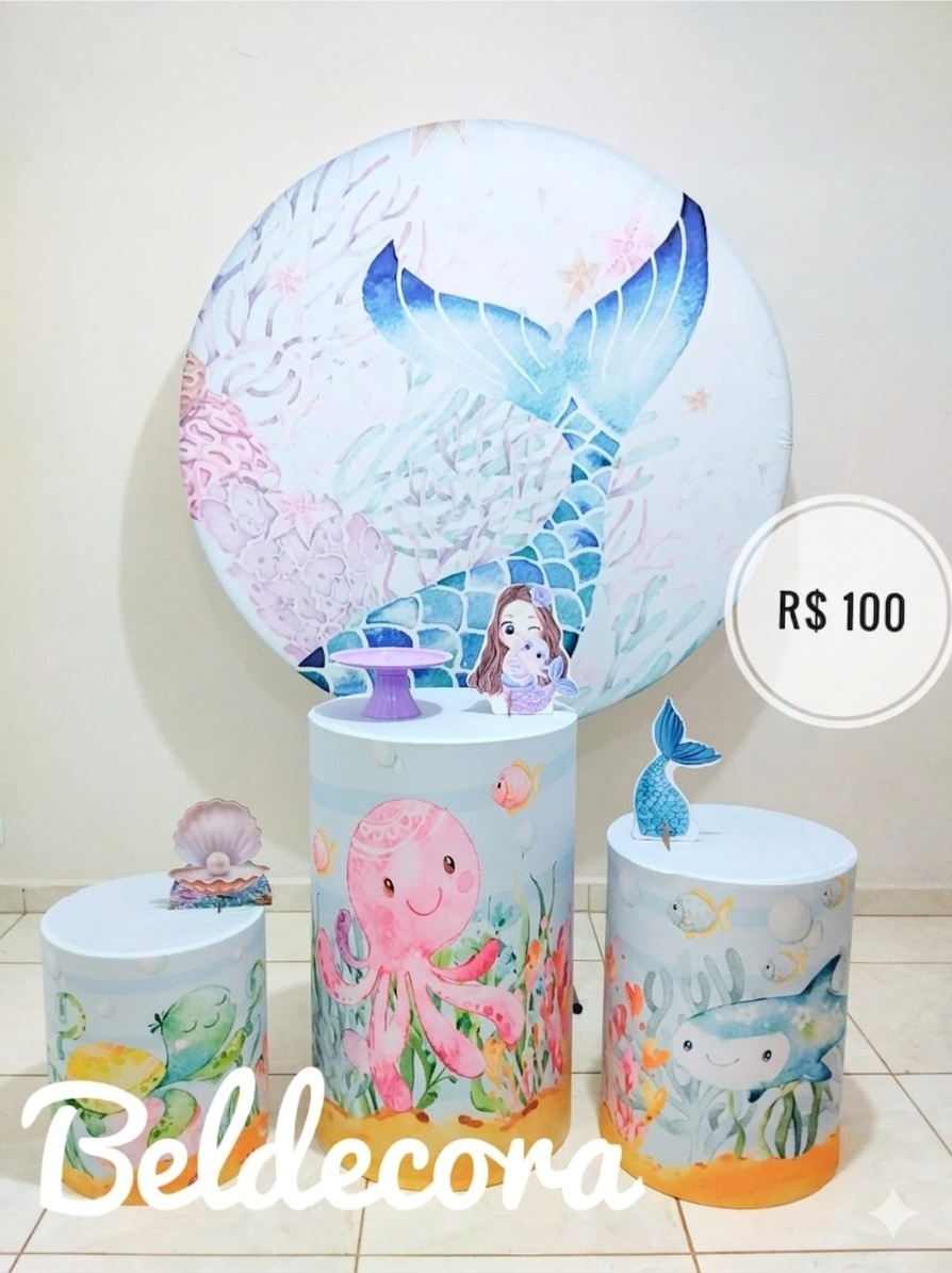 Kit Sereia Ii Básico - Bel Decora Pegue e Monte