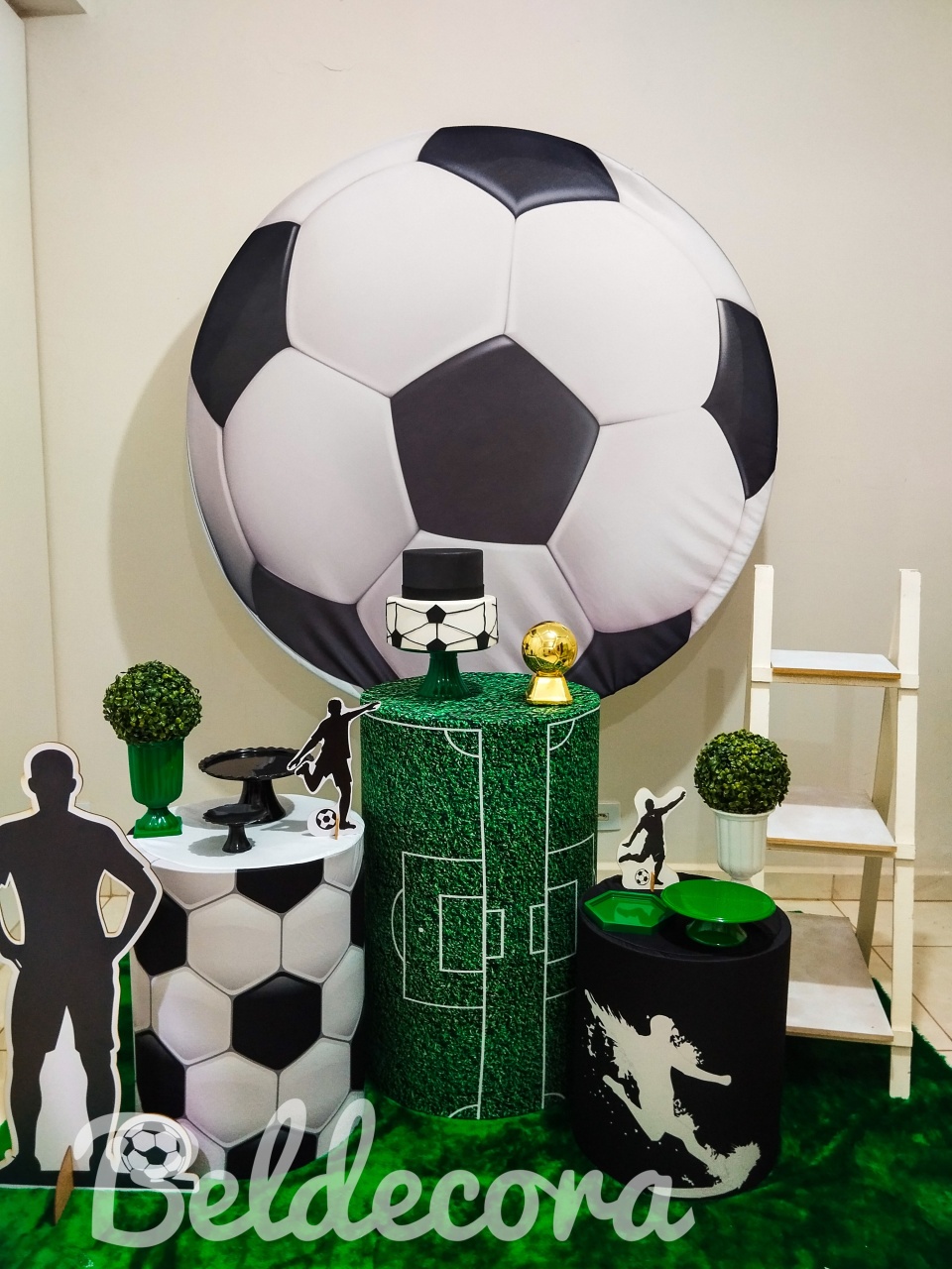 Futebol Com Escada - Bel Decora Pegue e Monte