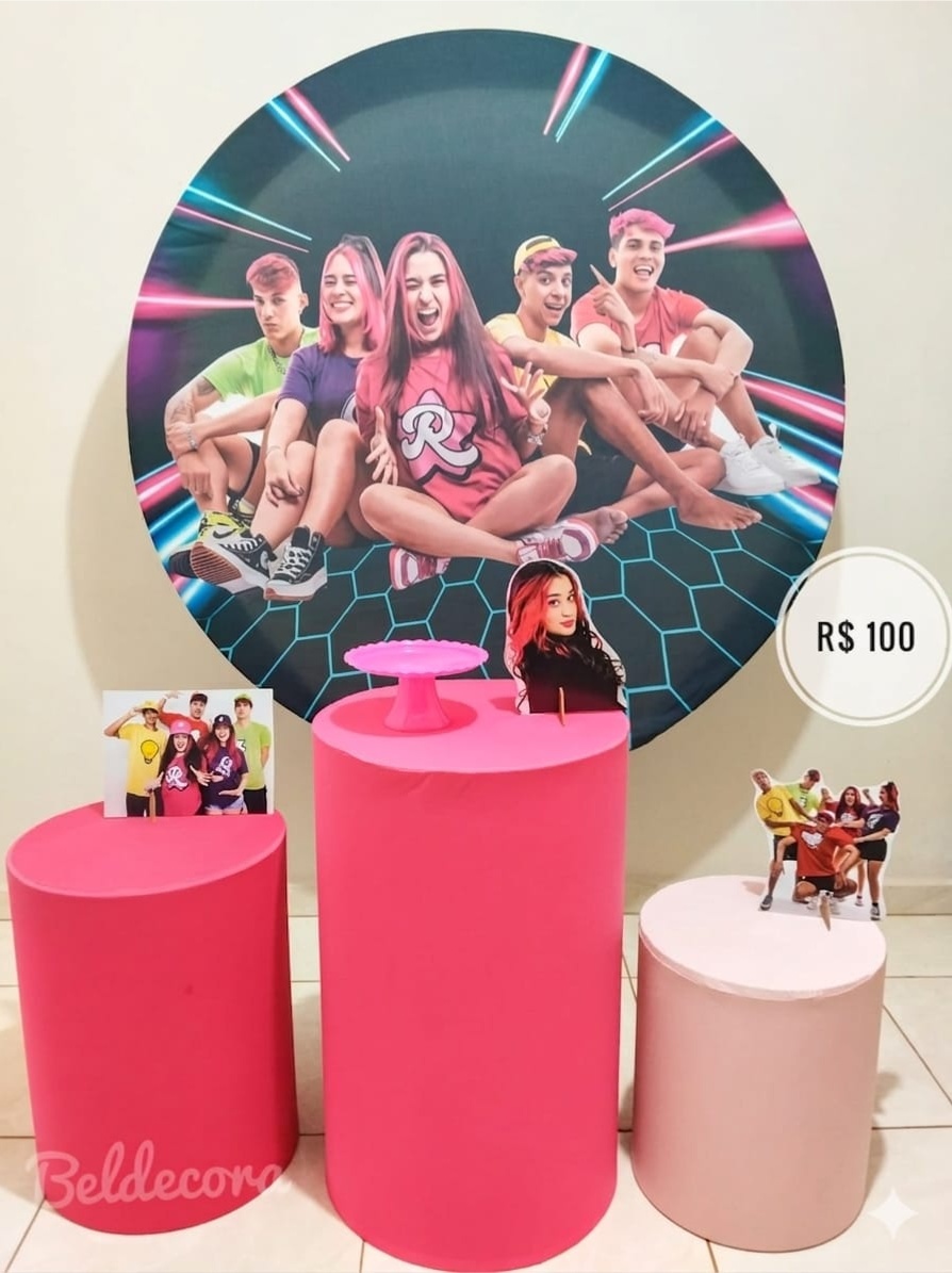 Kit Básico Emily Vick Rosas Ii - Bel Decora Pegue e Monte