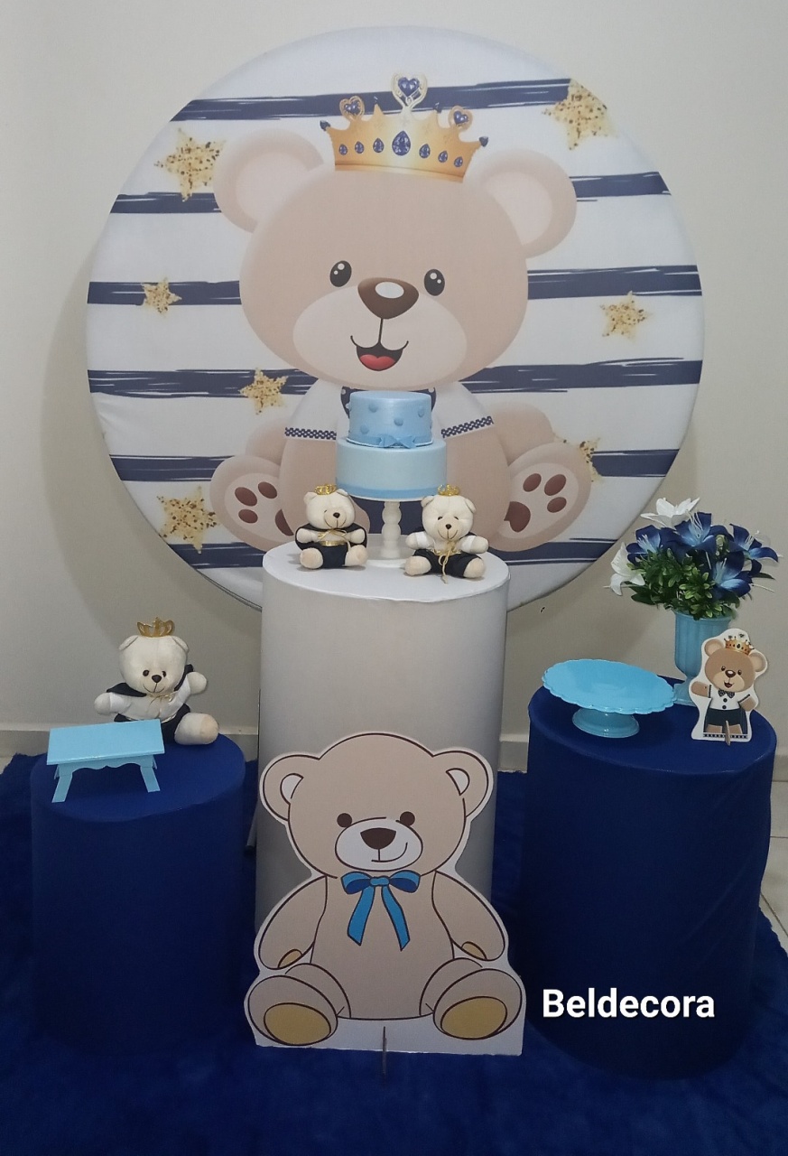 Ursinho Príncipe - Bel Decora Pegue e Monte