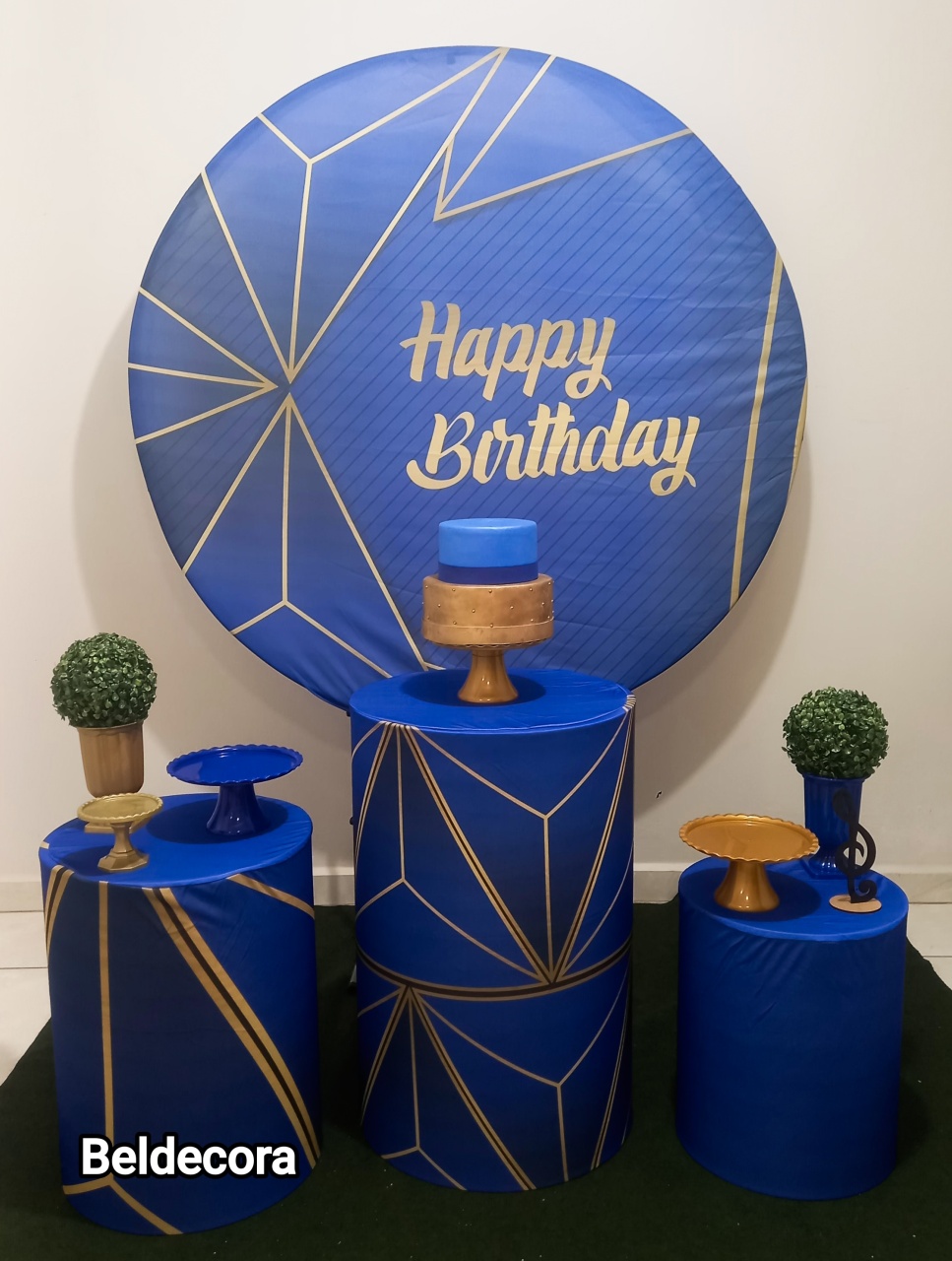 Happy Birthday Bronze - Bel Decora Pegue e Monte
