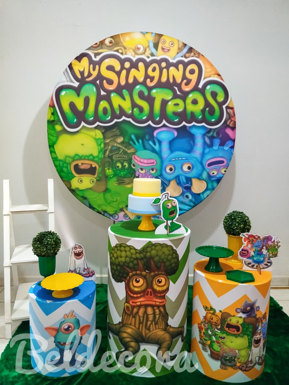 My Singing Monster Com Escada - Bel Decora Pegue e Monte