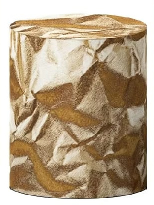 Capa de Cilindro Com Dourado Pequena - Bel Decora Pegue e Monte