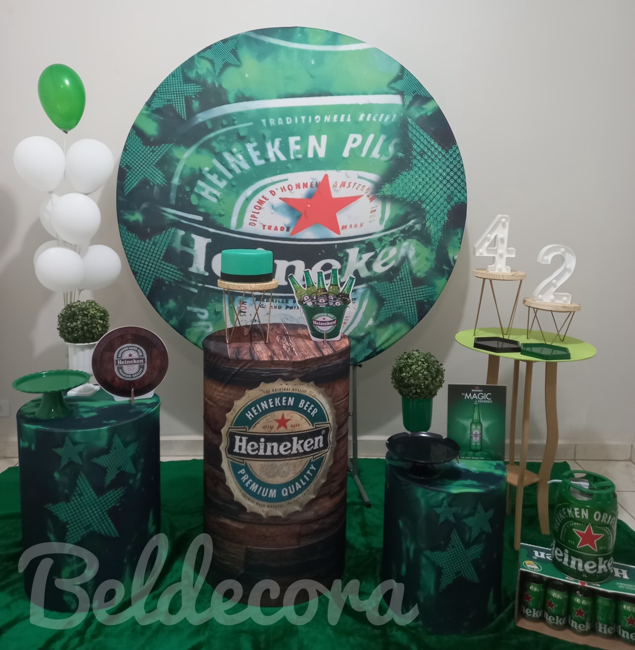 Heineken Prata - Bel Decora Pegue e Monte