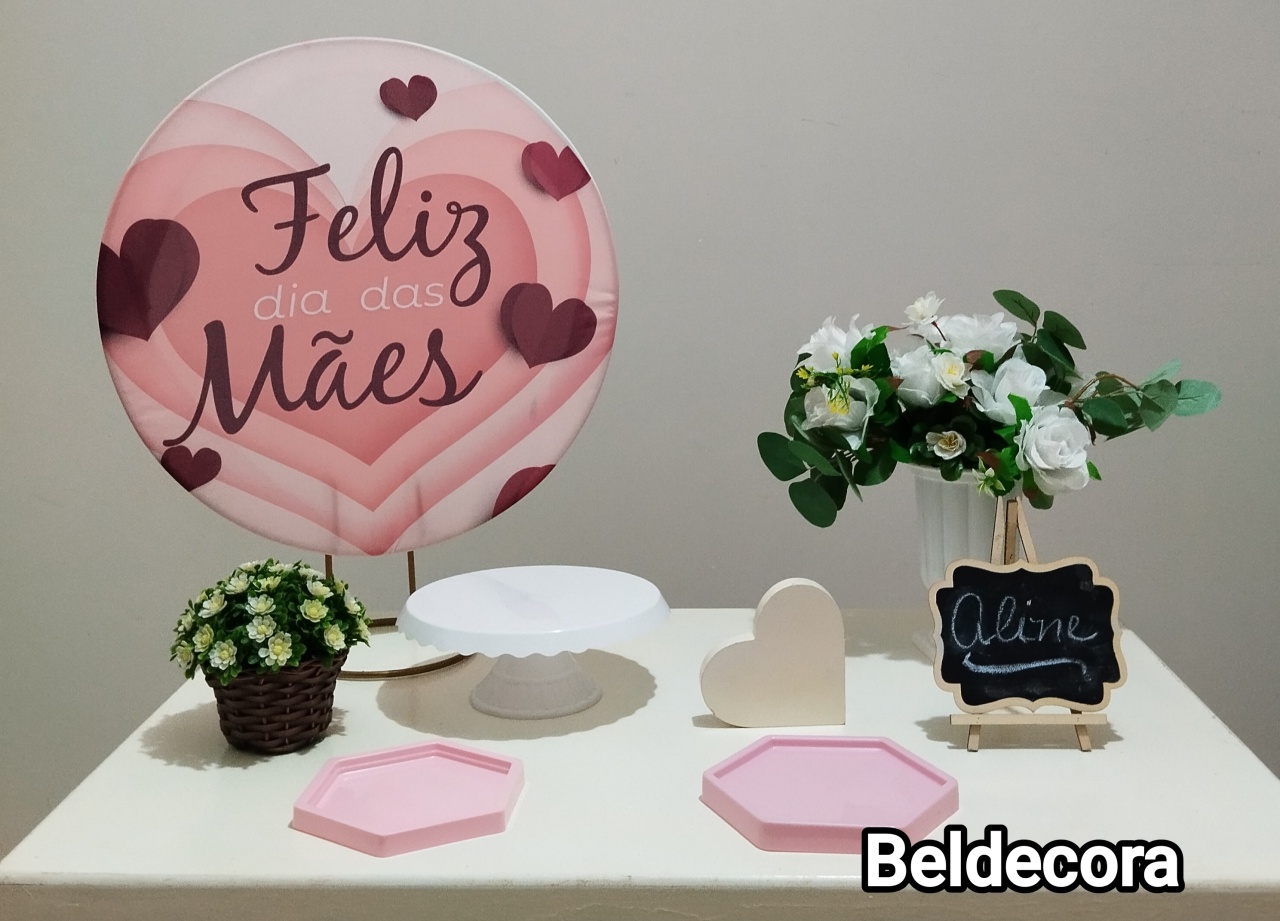 Mini Kit Bronze Mãe - Bel Decora Pegue e Monte