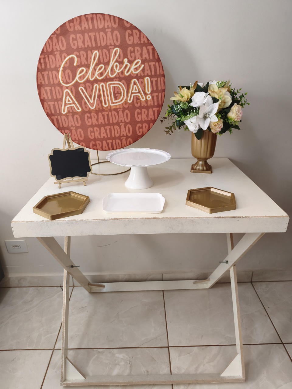 Mini Kit Celebre A Vida - Bel Decora Pegue e Monte