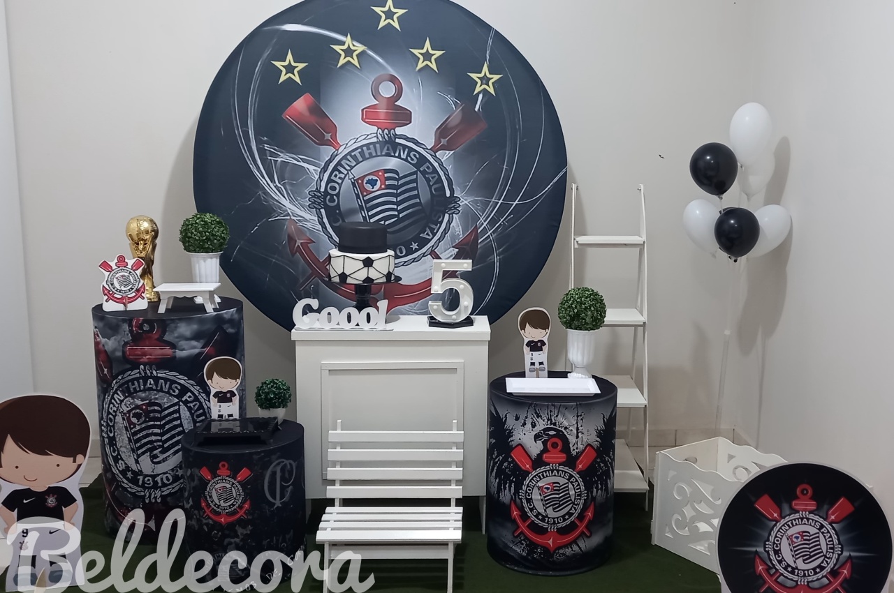 Corinthians Kit Ouro - Bel Decora Pegue e Monte