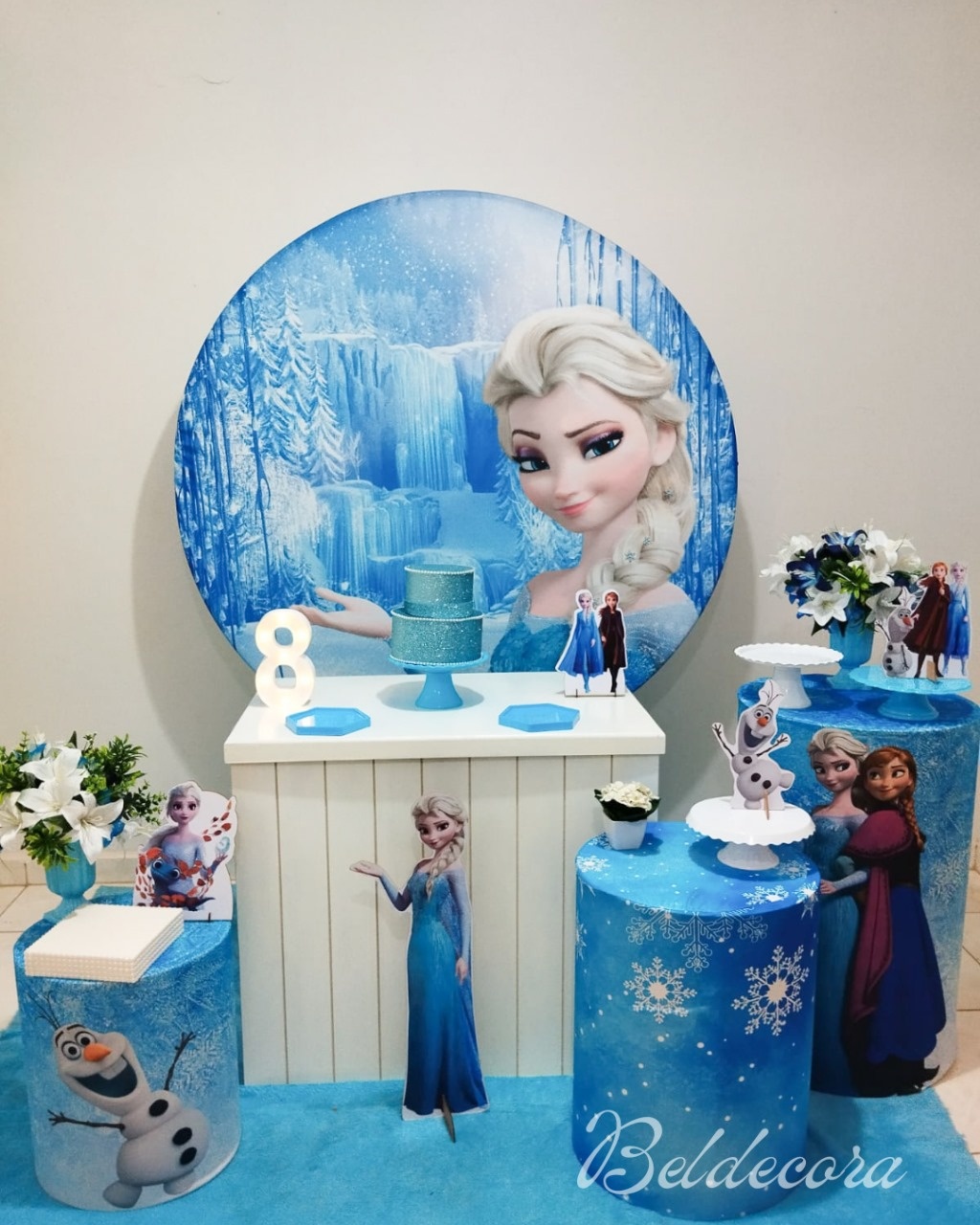 Frozen Prata - Bel Decora Pegue e Monte