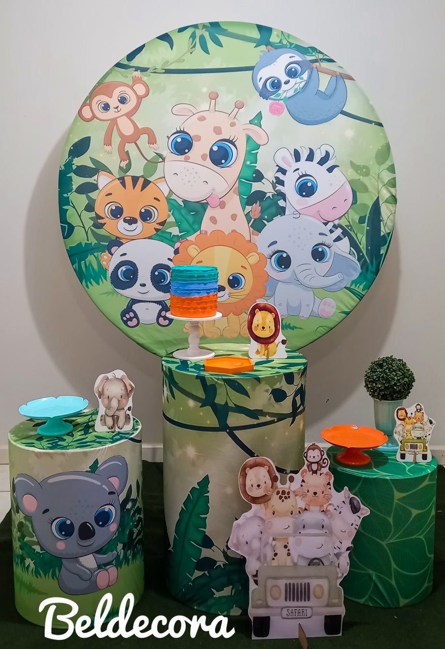 Safari Baby Bronze - Bel Decora Pegue e Monte