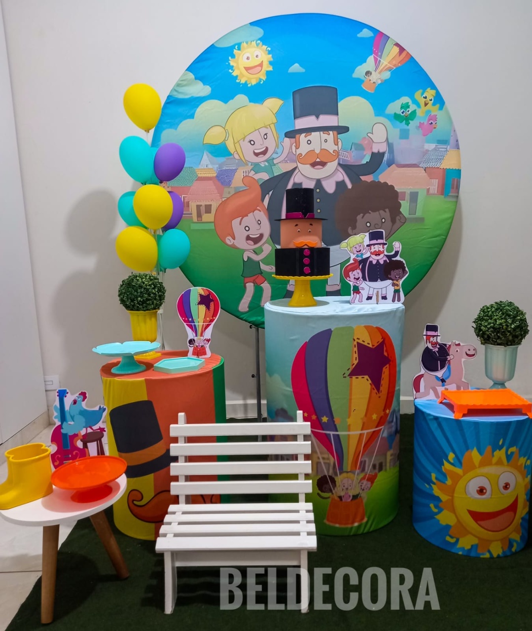 Mundo Bita Prata - Bel Decora Pegue e Monte