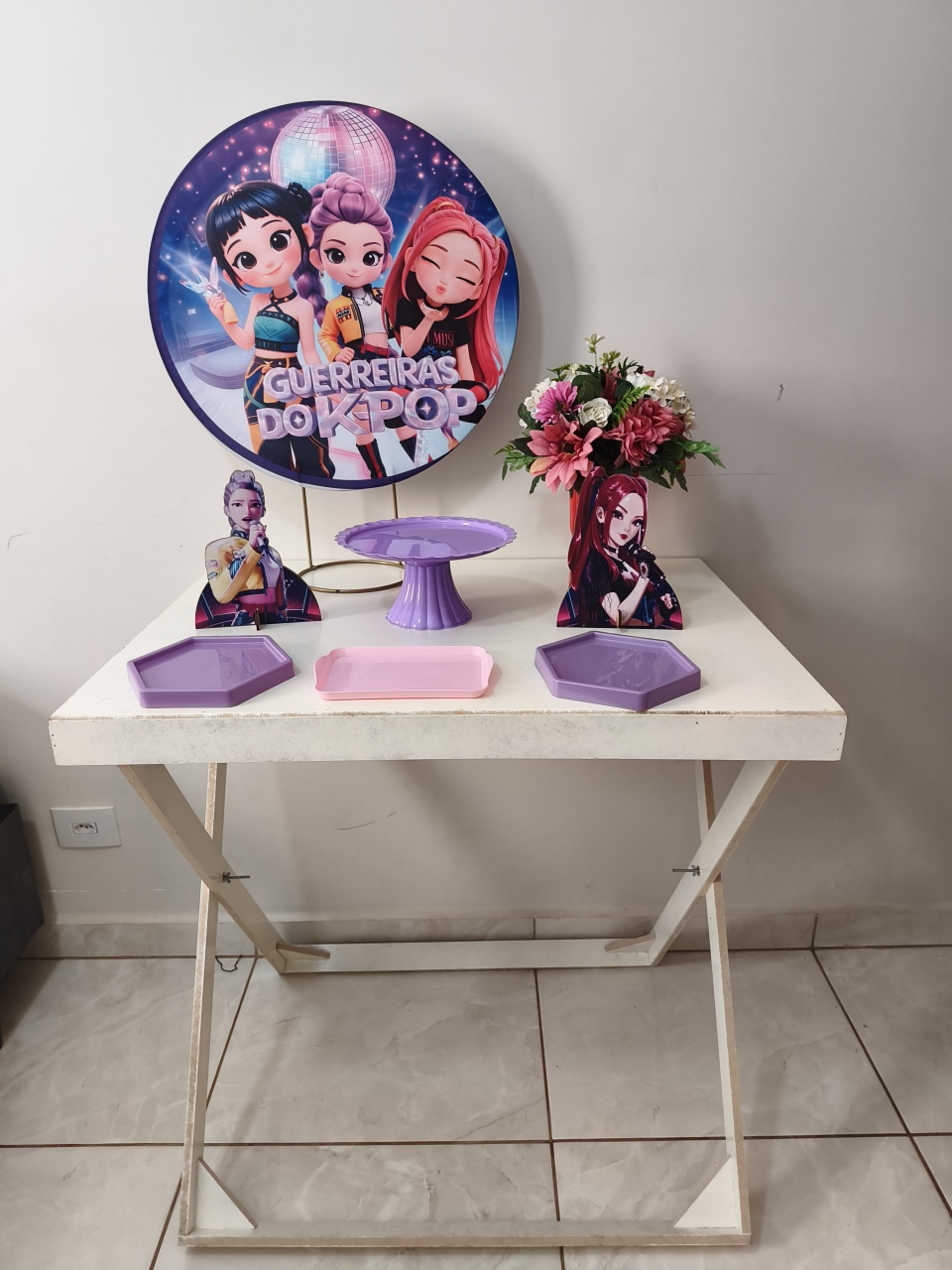 Mini Kit Guerreiras Do K-Pop - Bel Decora Pegue e Monte