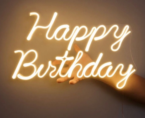 Happy Birthday Led - KC Artigos para Festas e Decorações 