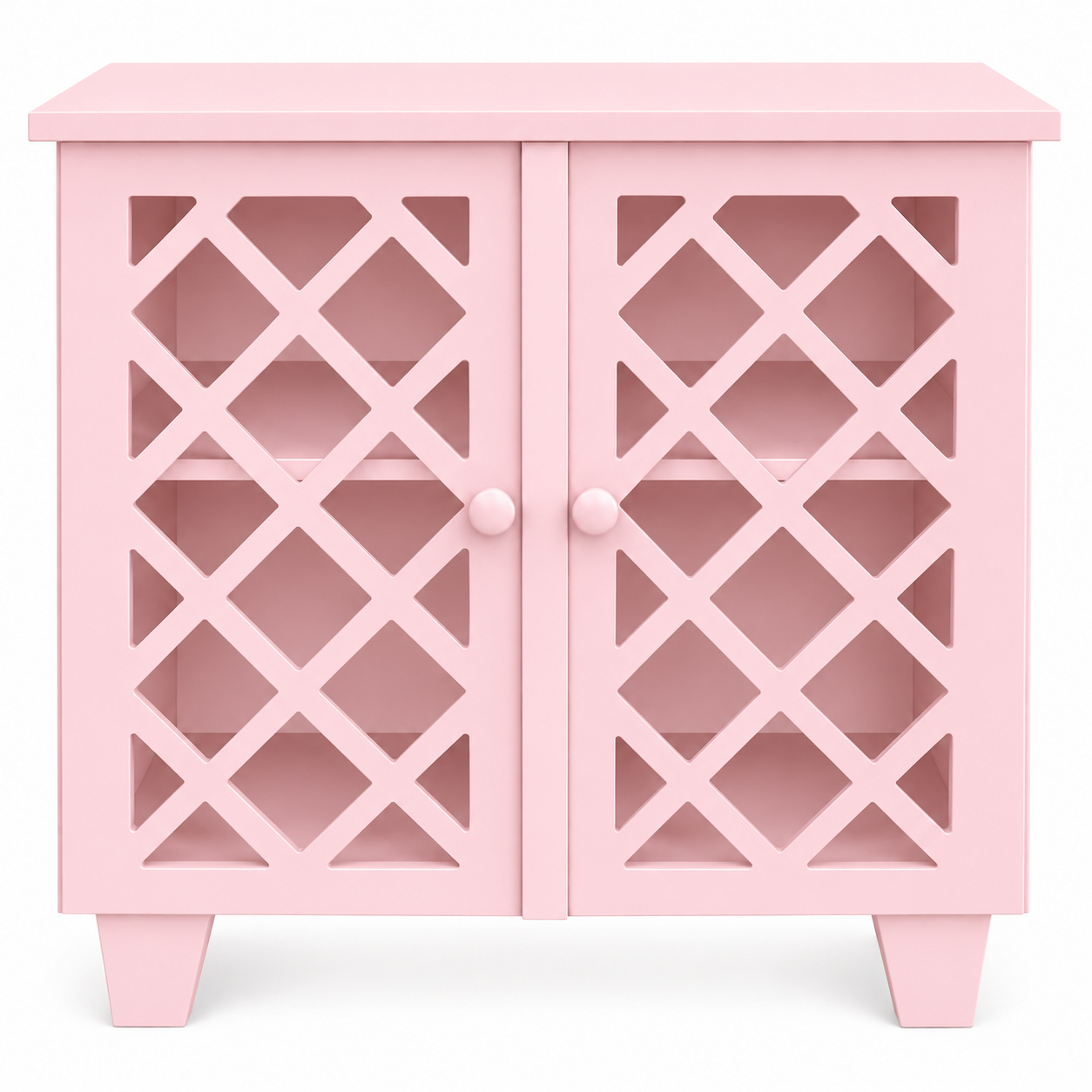 Mesa/Expositor Lembrancinhas Rosa Bebe - KC Artigos para Festas e Decorações 