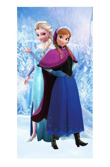 Capa Painel Retangular 2X1 Frozen - KC Artigos para Festas e Decorações 