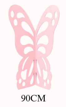 Borboleta Mdf Rosa 90Cm - KC Artigos para Festas e Decorações 