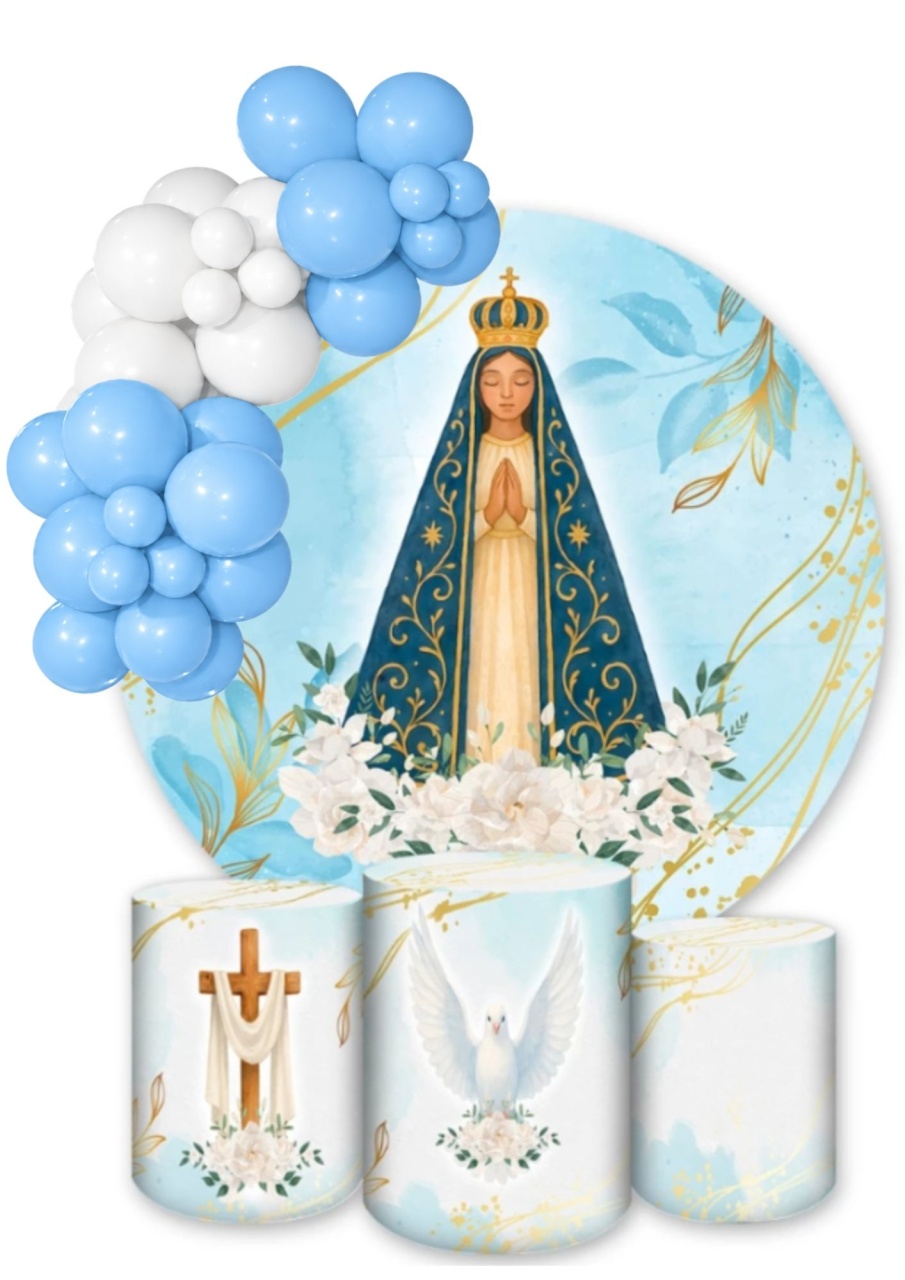 Kit Pegue E Monte Nossa Senhora Aparecida - KC Artigos para Festas e Decorações 
