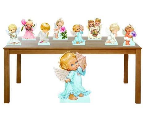 Kit Display Mdf Anjinhos - KC Artigos para Festas e Decorações 