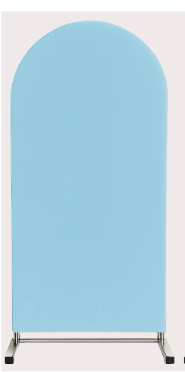 Capa Painel Romano 2X1 Azul Bebe - KC Artigos para Festas e Decorações 