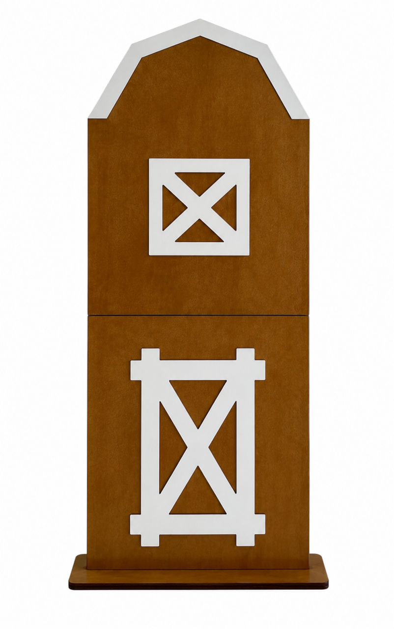 Painel Mdf Celeiro - KC Artigos para Festas e Decorações 