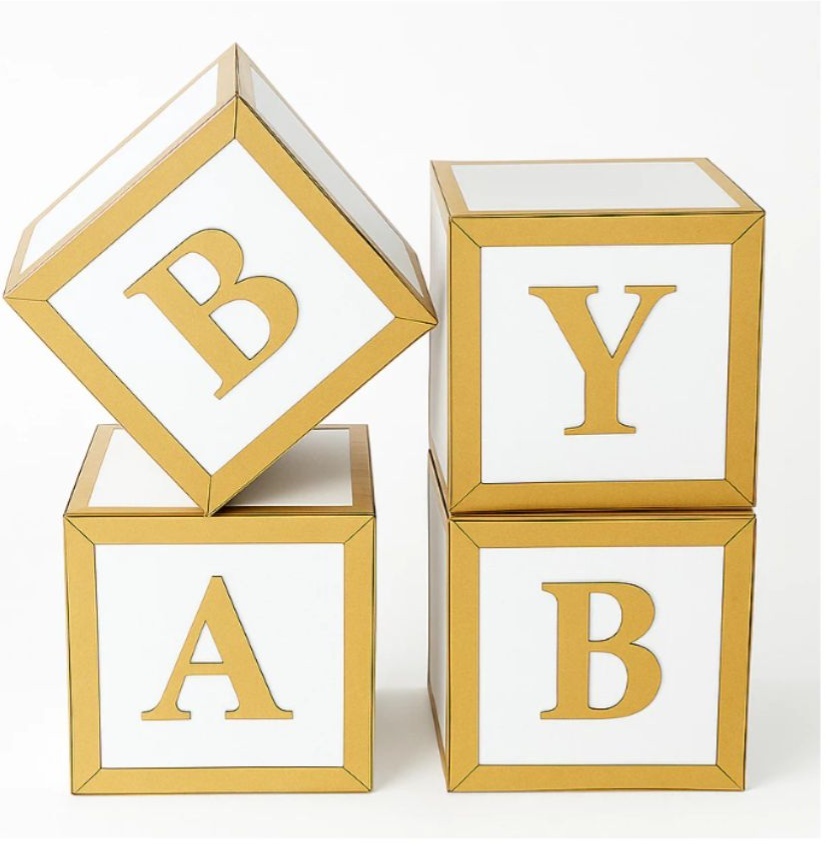 Cubos Baby Pequeno - KC Artigos para Festas e Decorações 
