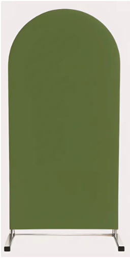 Capa Painel Romano 2X1 Verde Oliva - KC Artigos para Festas e Decorações 