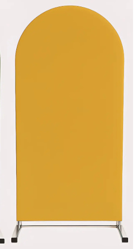 Capa Painel Romano 2X1 Mostarda - KC Artigos para Festas e Decorações 