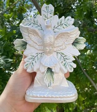 Divino Espirito Santo Gesso - KC Artigos para Festas e Decorações 