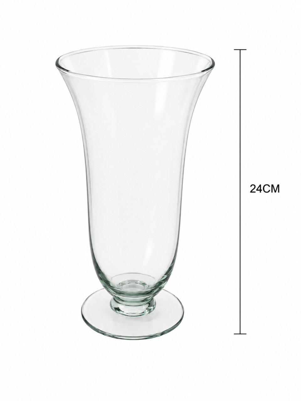 Vaso Vidro M - KC Artigos para Festas e Decorações 