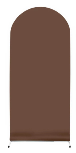 Capa Painel Romano 2X1 Marrom - KC Artigos para Festas e Decorações 