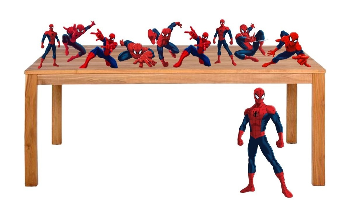 Display Mdf Homem Aranha - KC Artigos para Festas e Decorações 