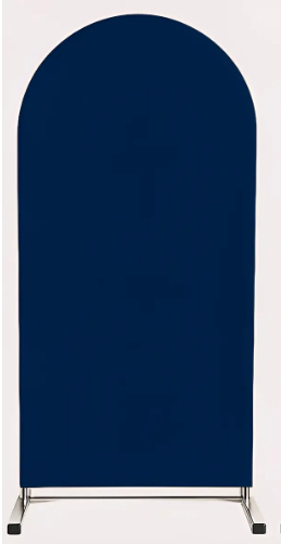 Capa Painel Romano 2X1 Azul Marinho - KC Artigos para Festas e Decorações 
