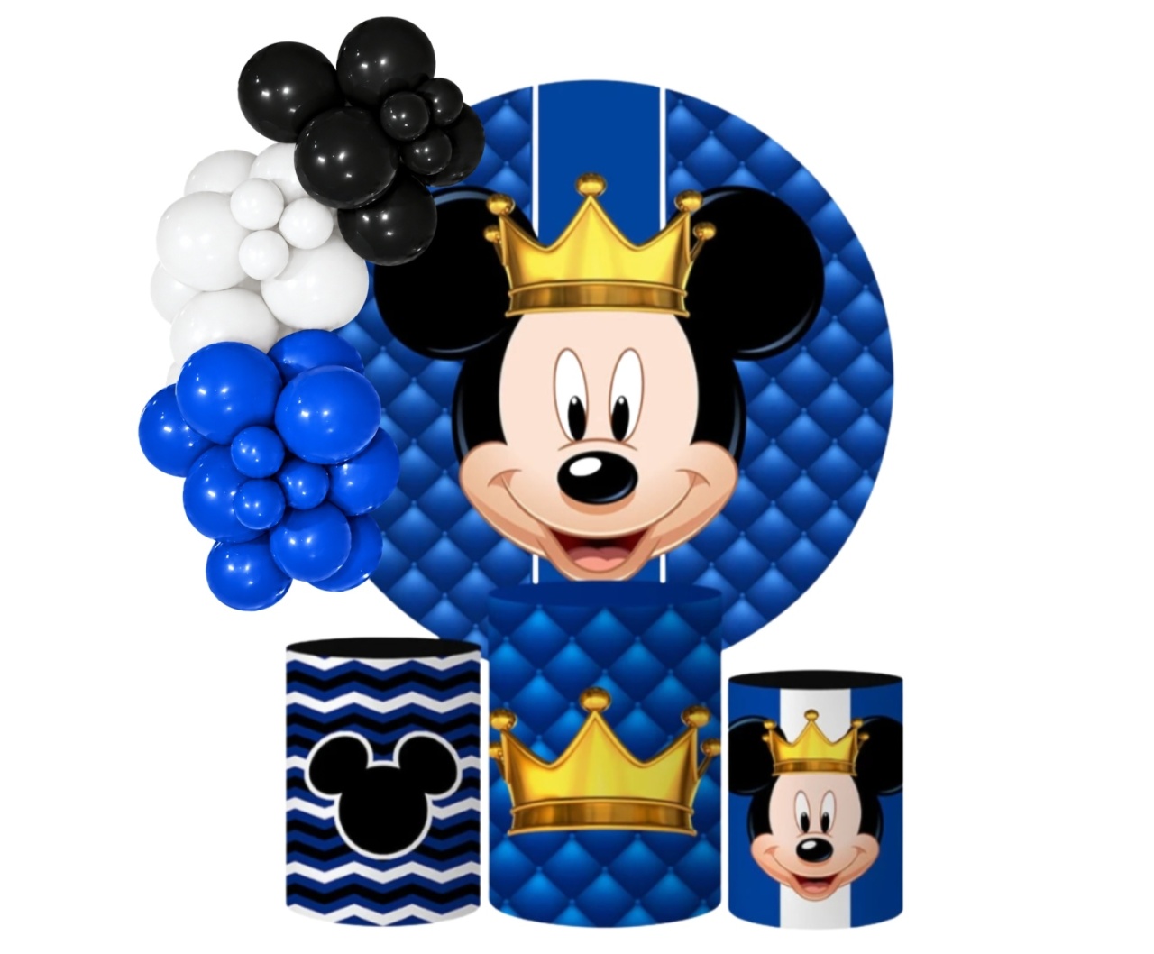 Kit Pegue E Monte Mickey - KC Artigos para Festas e Decorações 