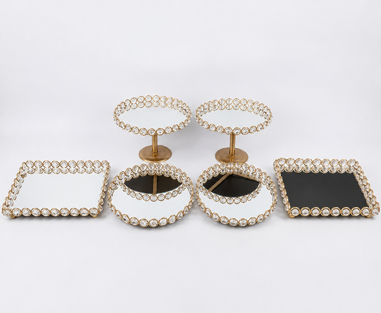 Kit Provençal Espelhado - KC Artigos para Festas e Decorações 