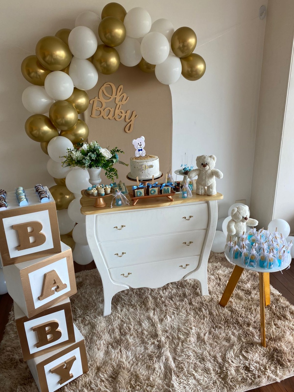 Chá de Bebê Neutro - Mimi Decorações