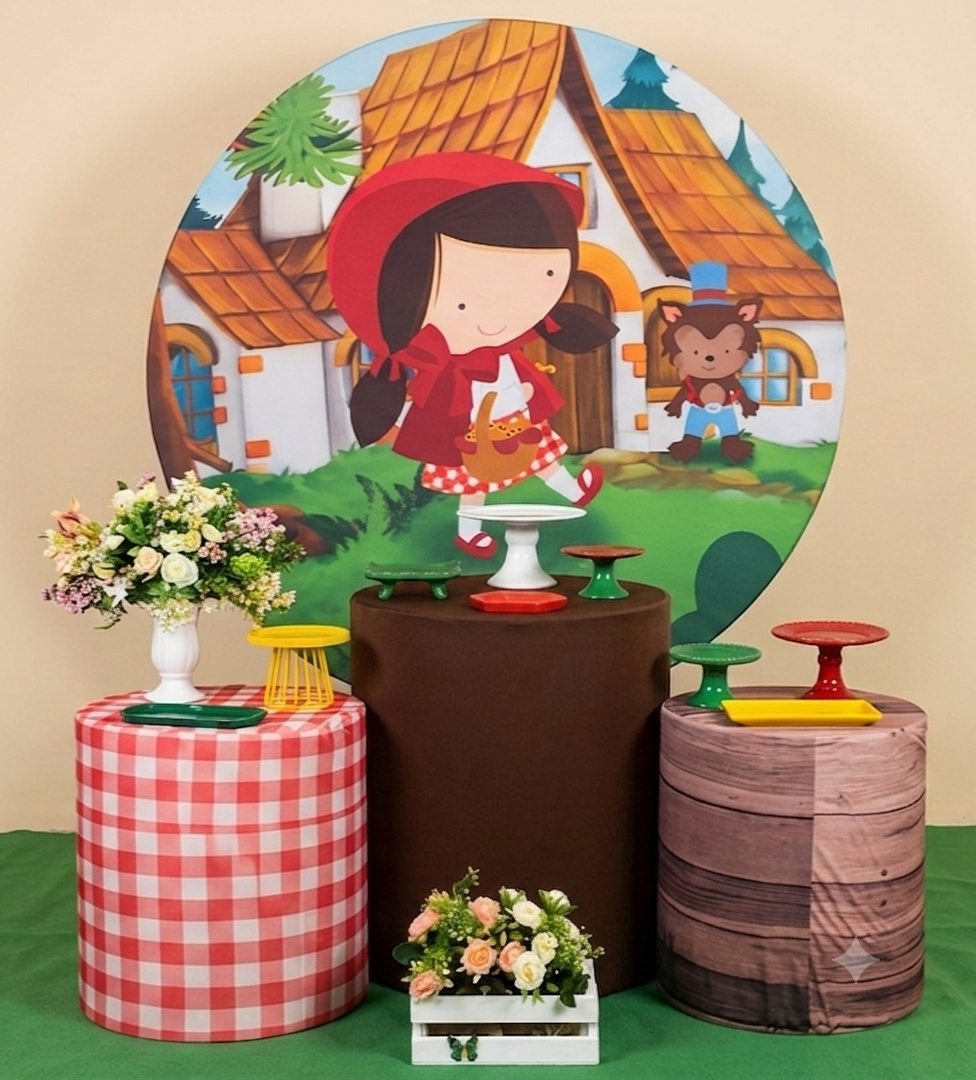 Chapéuzinho Vermelho - Mimi Decorações