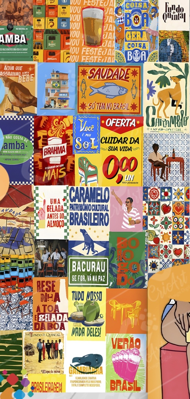 Brasilidades 1,80X80 Cm - Mimi Decorações
