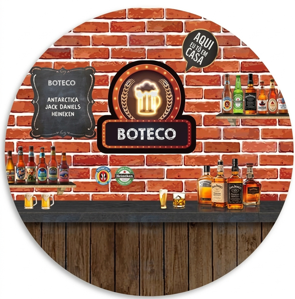 Boteco 1,30 Cm - Mimi Decorações