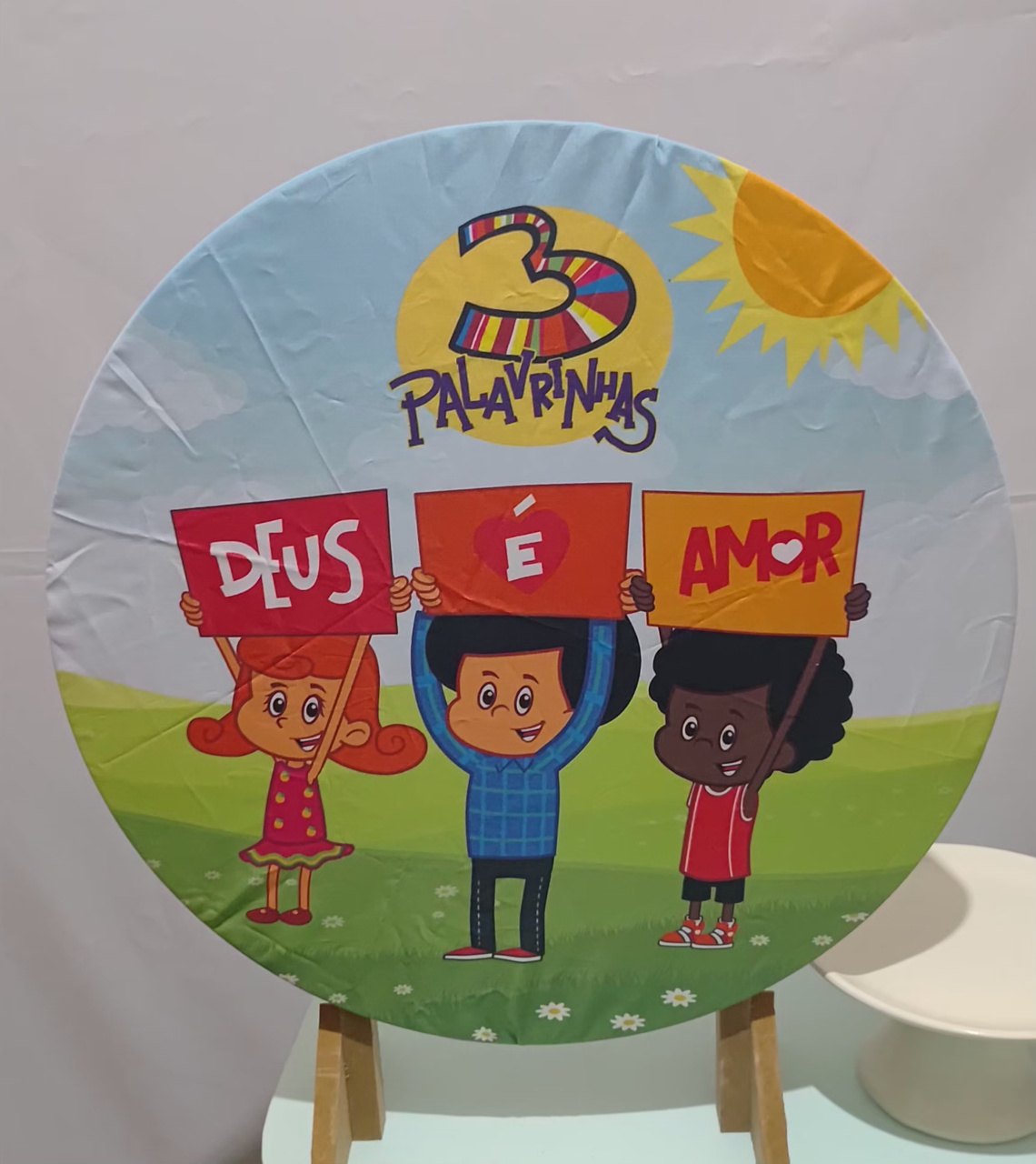 3 Palavrinhas 50 Cm - Mimi Decorações