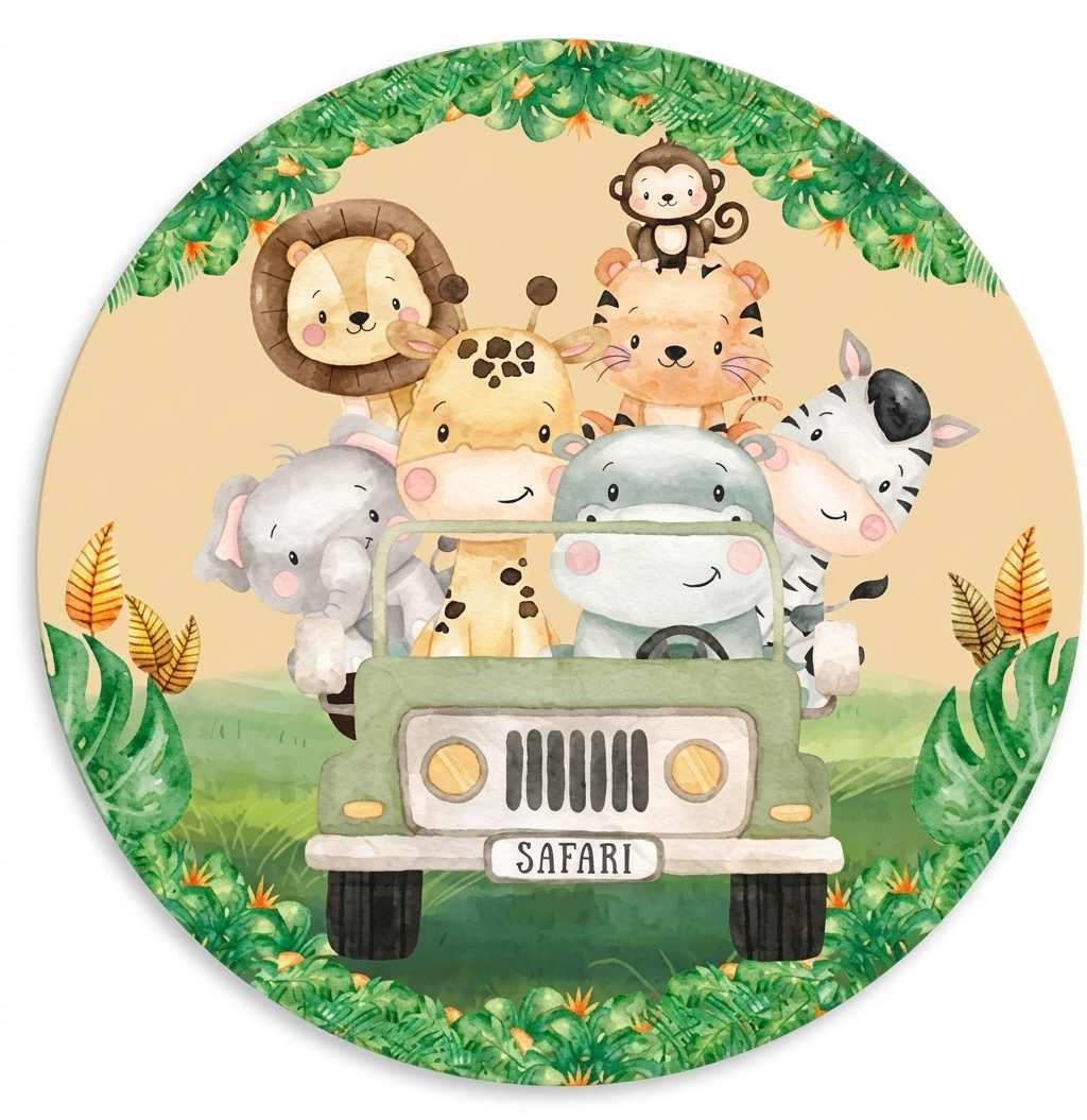 Safari 2 50 Cm - Mimi Decorações