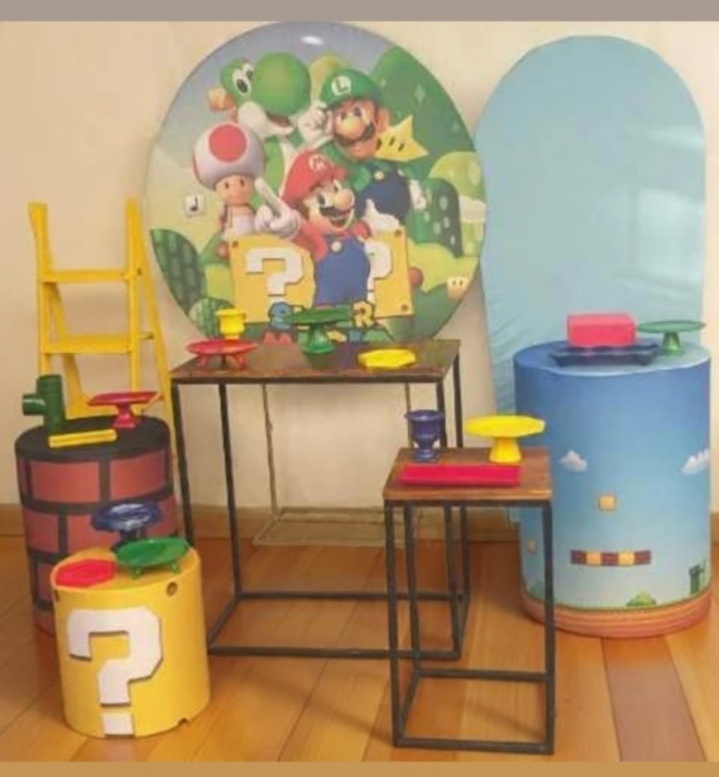 Kit Super Mario - Mimi Decorações