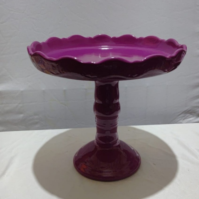 Boleira Babado Alta Roxa - Mimi Decorações