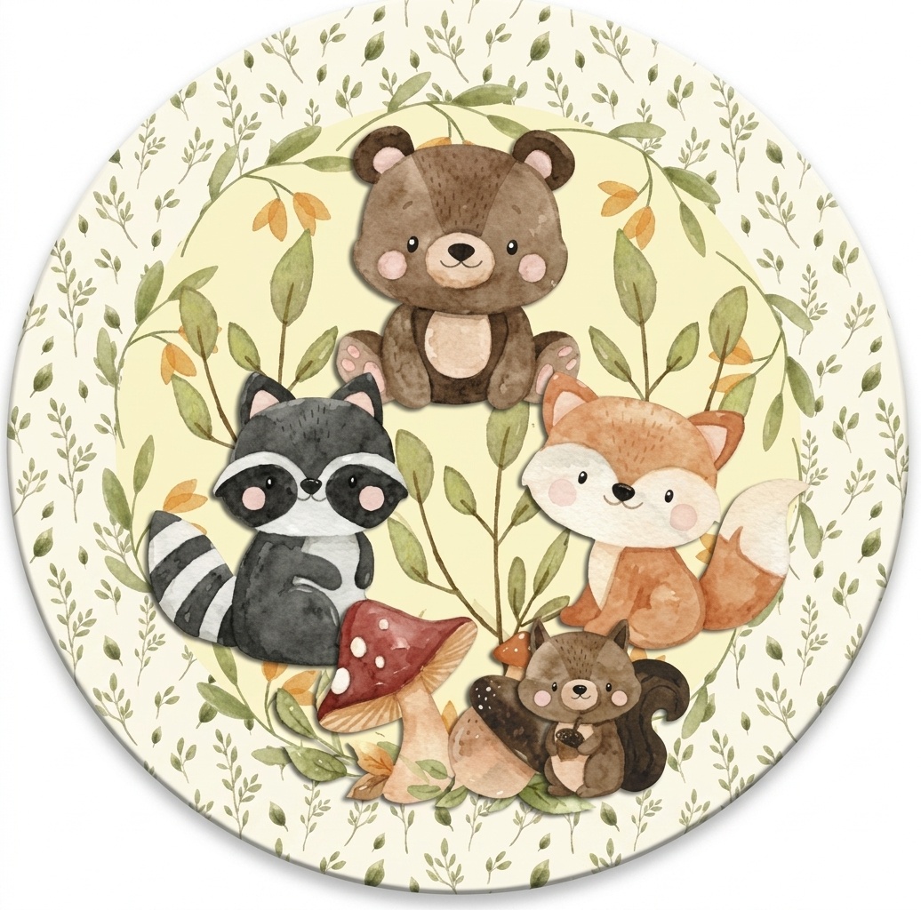 Painel Bosque 1,30 - Mimi Decorações