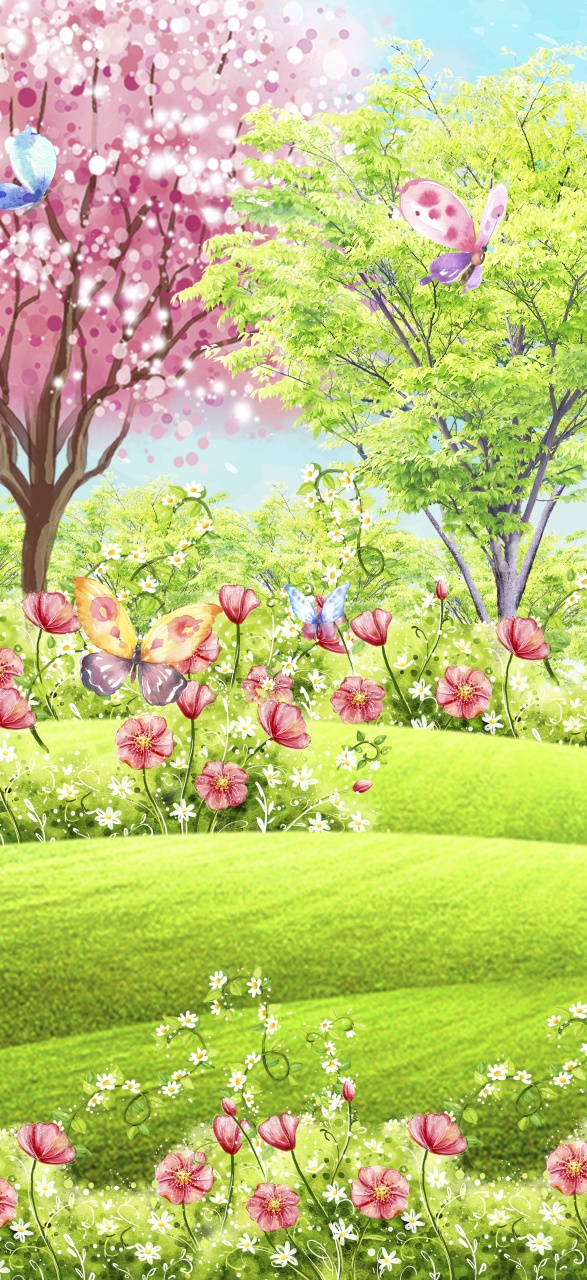 Painel Jardim Retangular 1,80X80 Cm - Mimi Decorações