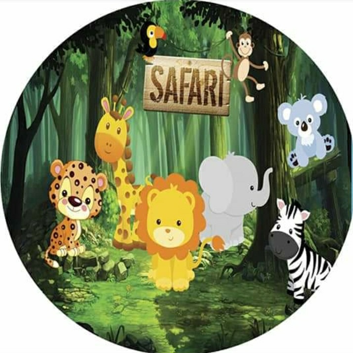 Safari 1 50 Cm - Mimi Decorações