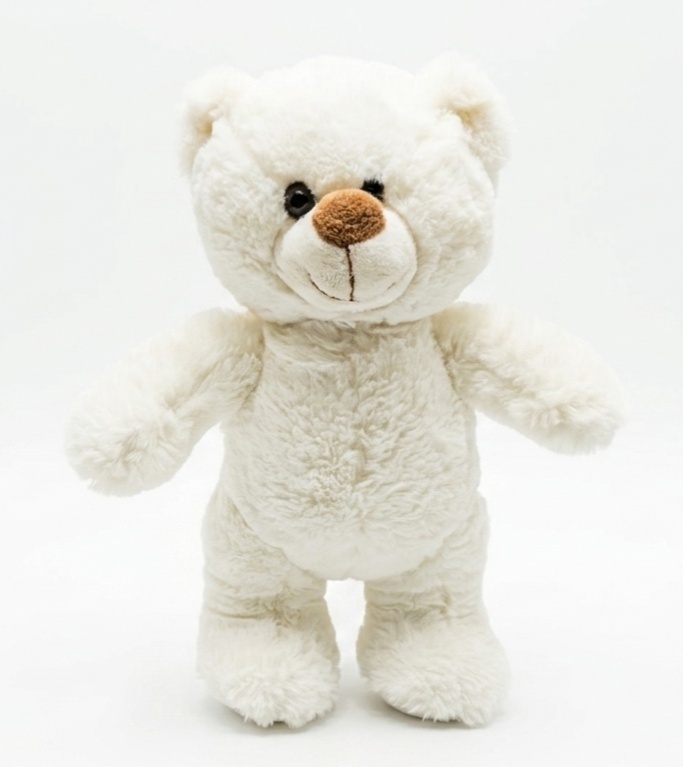 Urso de Pelúcia P Branco - Mimi Decorações