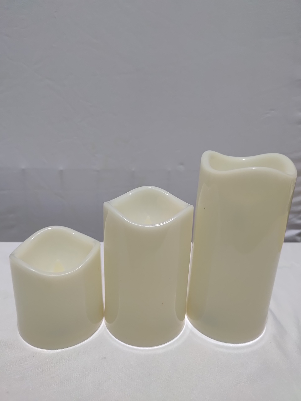 Trio de Velas de Led - Mimi Decorações